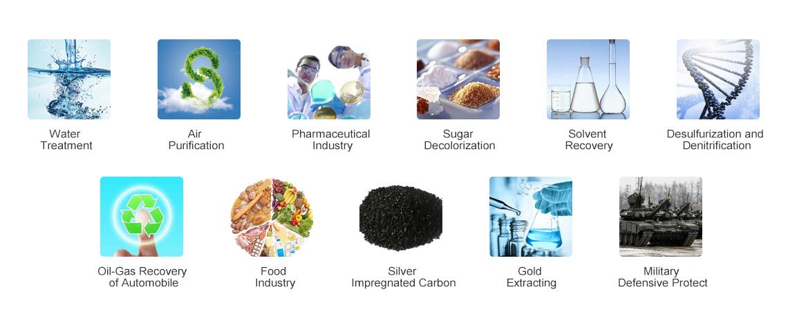 سایر کاربرد های کربن اکتیو پودری- فروش انواع کربن اکتیو پودری- شرکت آژمان